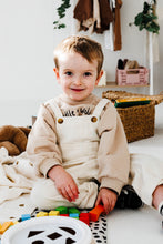 Load image into Gallery viewer, Denim Dungs in Cream