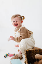 Load image into Gallery viewer, Denim Dungs in Cream