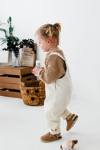 Load image into Gallery viewer, Denim Dungs in Cream