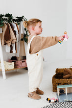 Load image into Gallery viewer, Denim Dungs in Cream