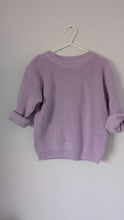 Load image into Gallery viewer, Oversized Chunky Knit in Pastel Purple