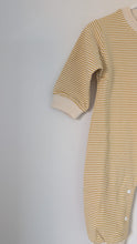 Load image into Gallery viewer, Striped Jumpsuit in Butter Yellow
