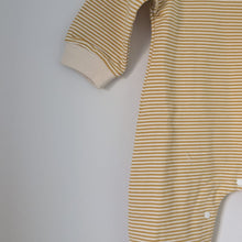 Load image into Gallery viewer, Striped Jumpsuit in Butter Yellow