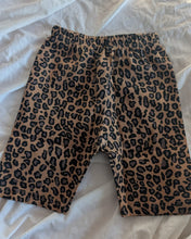 Load image into Gallery viewer, Leopard Biker Shorts