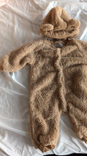Load image into Gallery viewer, Teddy Bear All-in-one (with teddy hat)
