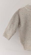 Load image into Gallery viewer, Oversized Chunky Knit in Beige Speckled