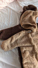 Load image into Gallery viewer, Teddy Bear All-in-one (with teddy hat)