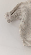 Load image into Gallery viewer, Oversized Chunky Knit in Beige Speckled