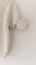 Load image into Gallery viewer, Oversized Chunky Knit in Beige Speckled