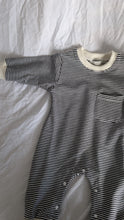 Load image into Gallery viewer, Striped Jumpsuit in Soot
