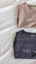 Load image into Gallery viewer, Little + Wild Slouchy Tee in Sand
