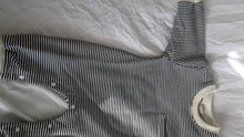Load image into Gallery viewer, Striped Jumpsuit in Soot
