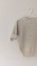 Load image into Gallery viewer, Oversized Chunky Knit in Beige Speckled