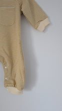 Load image into Gallery viewer, Striped Jumpsuit in Butter Yellow
