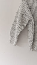 Load image into Gallery viewer, Oversized Chunky Knit in Grey Speckled