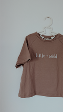 Load image into Gallery viewer, Little + Wild Slouchy Tee in Sand