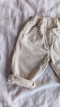 Load image into Gallery viewer, Denim Slouchies in Cream