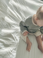 Load image into Gallery viewer, Striped Slouchy Sweater in Monochrome