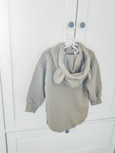 Load image into Gallery viewer, Little Bear Hooded Romper in Khaki