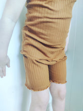 Load image into Gallery viewer, Ribbed Biker Shorts Set