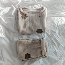 Load image into Gallery viewer, Teddy Waffle Slouchy Set