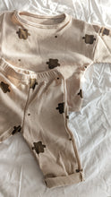 Load image into Gallery viewer, Teddy Waffle Slouchy Set