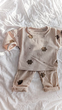 Load image into Gallery viewer, Teddy Waffle Slouchy Set