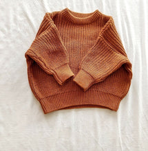 Load image into Gallery viewer, Oversized Chunky Knit in Copper