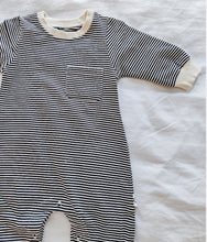 Load image into Gallery viewer, Striped Jumpsuit in Soot
