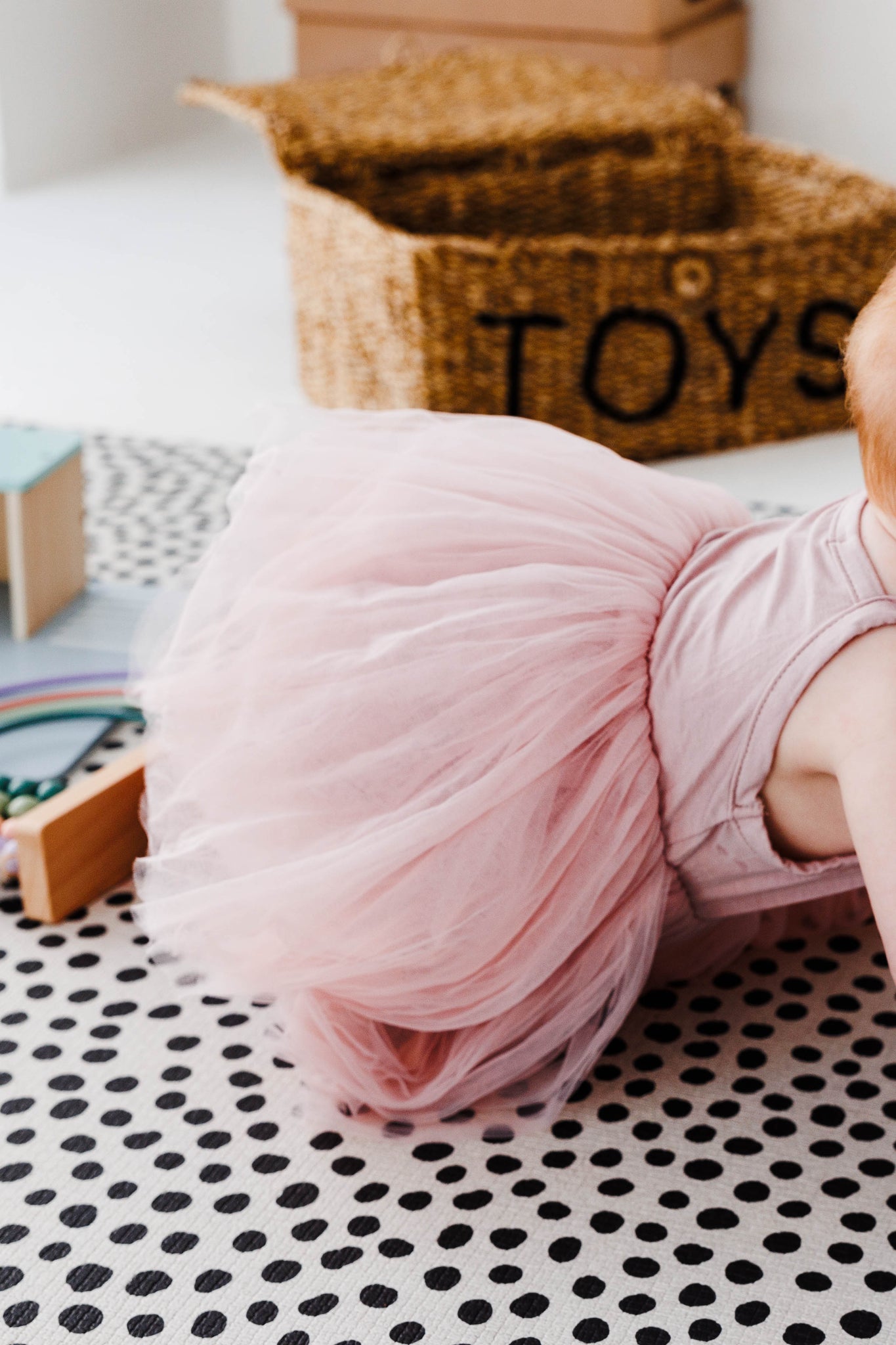 Dusty Pink Tutu - Romper Little Wild Bears Dusty Pink Tutu - Romper Little Wild Bears