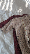 Load image into Gallery viewer, Floral Romper in Berry
