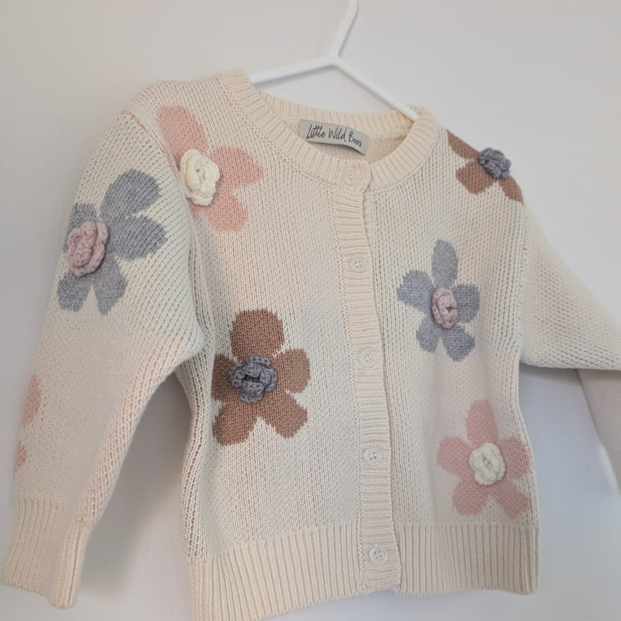 Flower Cardi