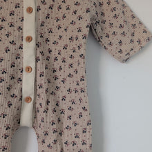 Load image into Gallery viewer, Floral Romper in Cream
