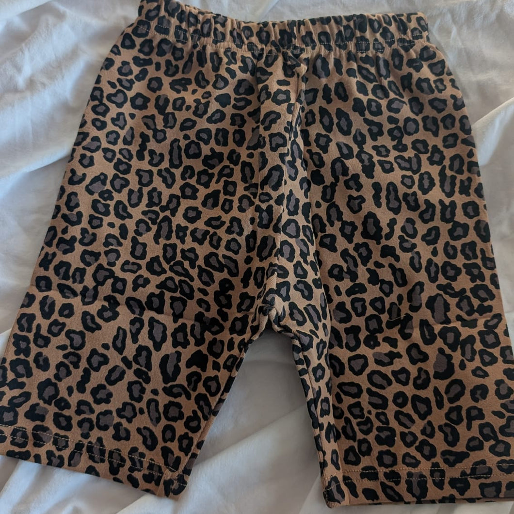 Leopard Biker Shorts