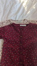 Load image into Gallery viewer, Floral Romper in Berry
