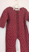 Load image into Gallery viewer, Floral Romper in Berry
