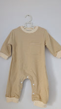 Load image into Gallery viewer, Striped Jumpsuit in Butter Yellow
