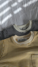 Load image into Gallery viewer, Striped Jumpsuit in Soot
