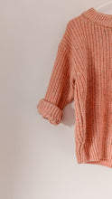Load image into Gallery viewer, Oversized Chunky Knit in Pink Speckled
