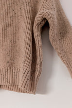 Load image into Gallery viewer, Oversized Chunky Knit in Sand Speckled
