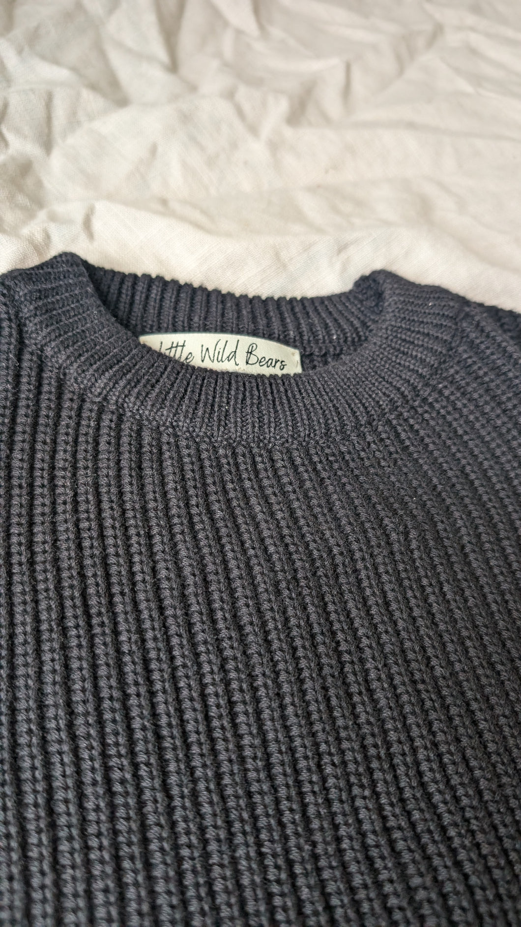 Oversized Chunky Knit in Black