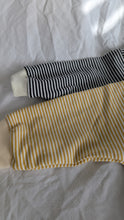 Load image into Gallery viewer, Striped Jumpsuit in Butter Yellow
