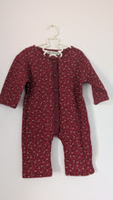 Load image into Gallery viewer, Floral Romper in Berry
