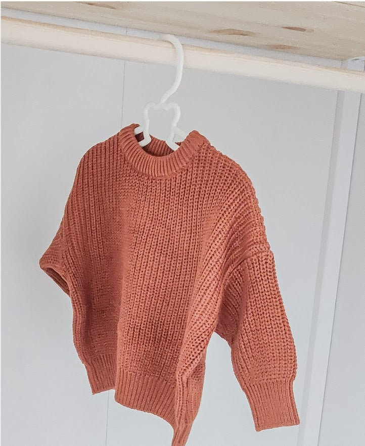 Oversized Chunky Knit in Copper